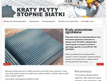 Tablet Screenshot of kratypomostowe.net.pl